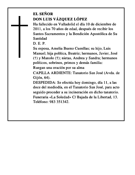 Don Luis Vázquez López