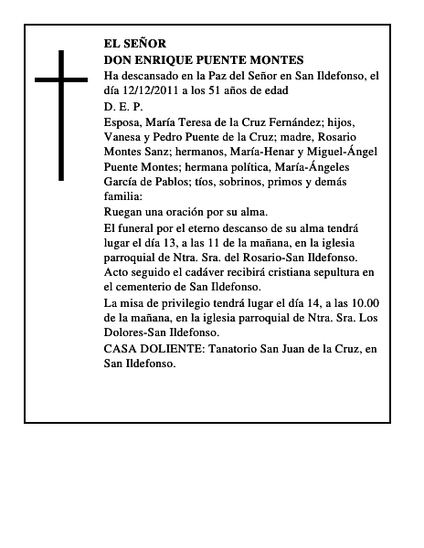 Don Enrique Puente Montes