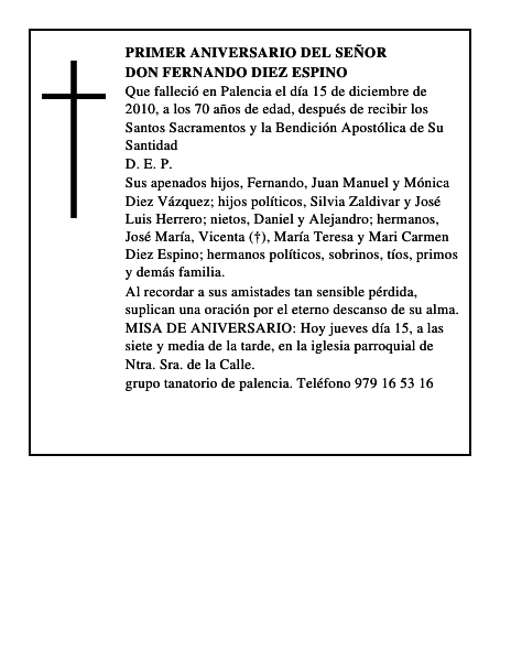 Don Fernando Diez Espino
