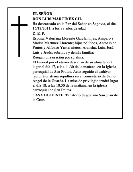 Don Luis Martínez Gil