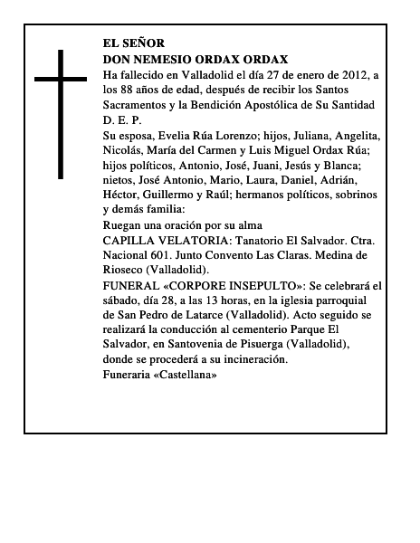 Don Nemesio Ordax Ordax
