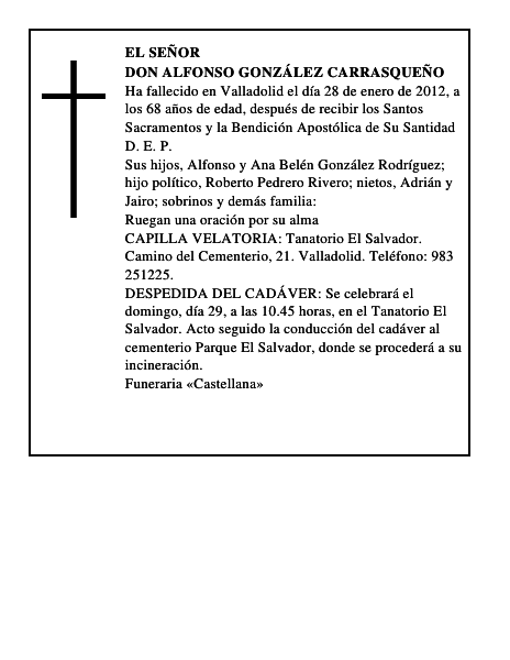 Don Alfonso González Carrasqueño