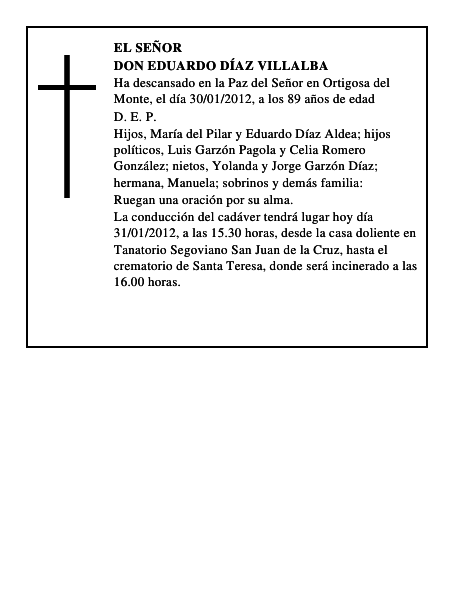 Don Eduardo Díaz Villalba