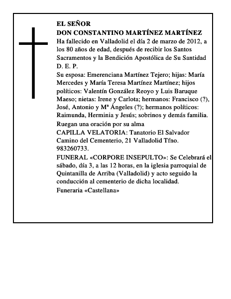 Don Constantino Martínez Martínez
