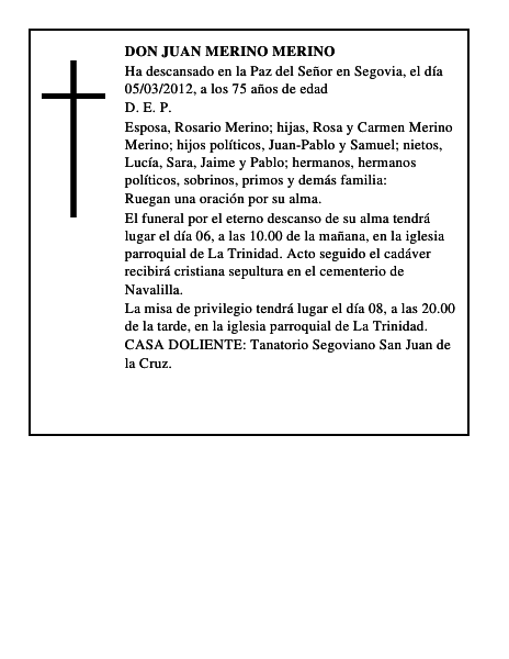 Don Juan Merino Merino