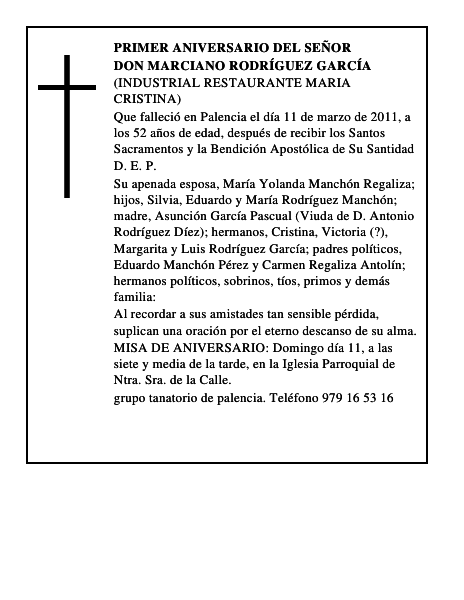 Don Marciano Rodríguez García