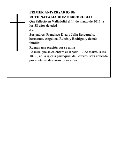 Ruth Natalia Diez Berceruelo