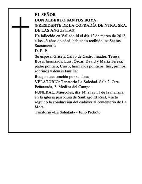 Don Alberto Santos Boya