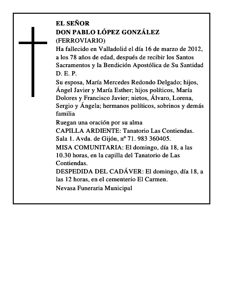 Don Pablo López González