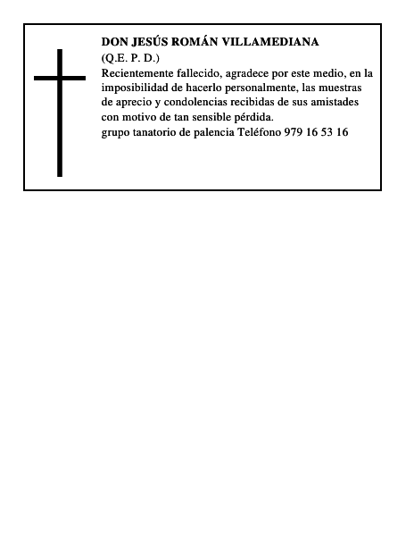 Don Jesús Román Villamediana