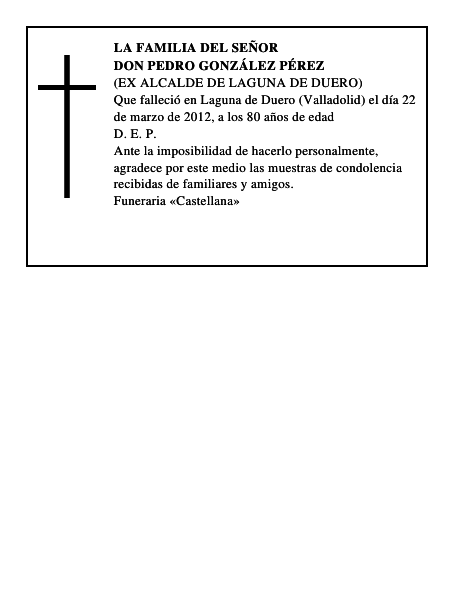 Don Pedro González Pérez