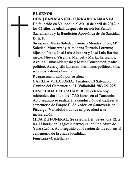 Don Juan Manuel Turrado Almanza