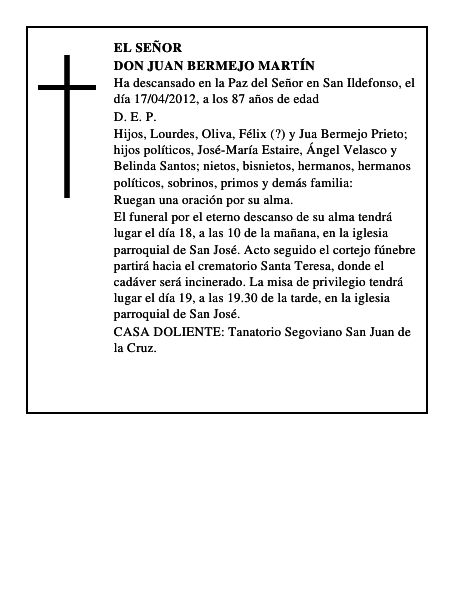 Don Juan Bermejo Martín