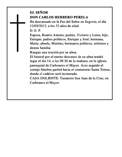 Don Carlos Herrero Perela