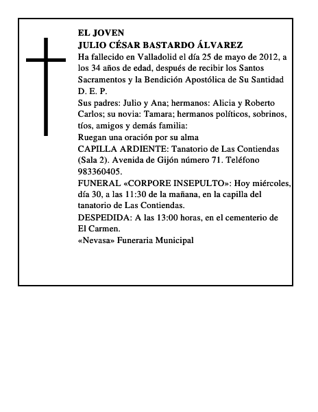 Julio César Bastardo Álvarez