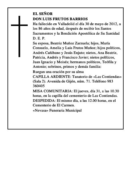 Don Luis Frutos Barrios