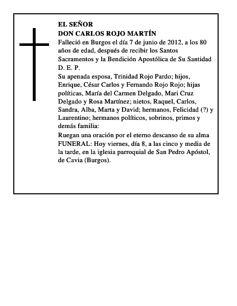 Don Carlos Rojo Martín