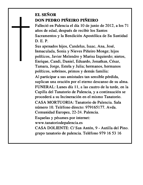 Don Pedro Piñeiro Piñeiro