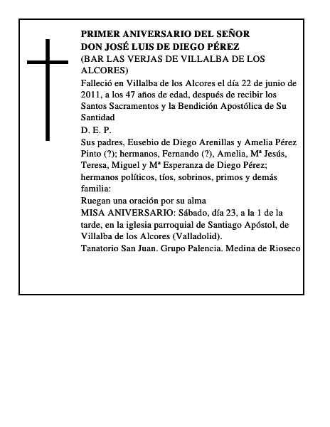 Don José Luis de Diego Pérez