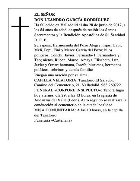 Don Leandro García Rodríguez