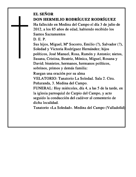 Don Hermilio Rodríguez Rodríguez