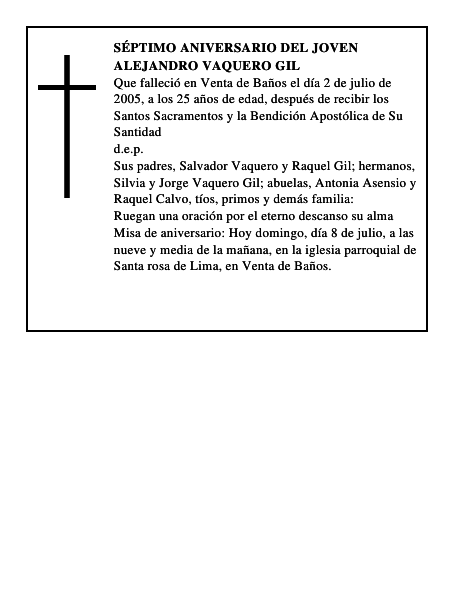 Alejandro Vaquero Gil
