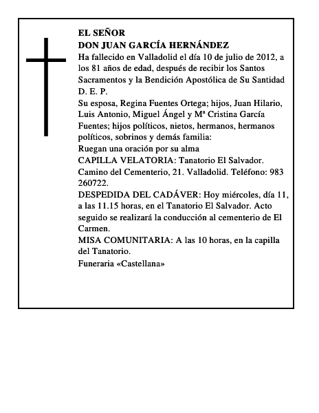 Don Juan García Hernández