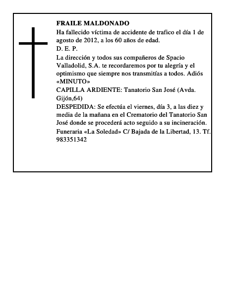 Fraile Maldonado
