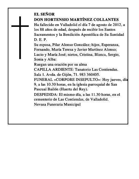 Don Hortensio Martínez Collantes