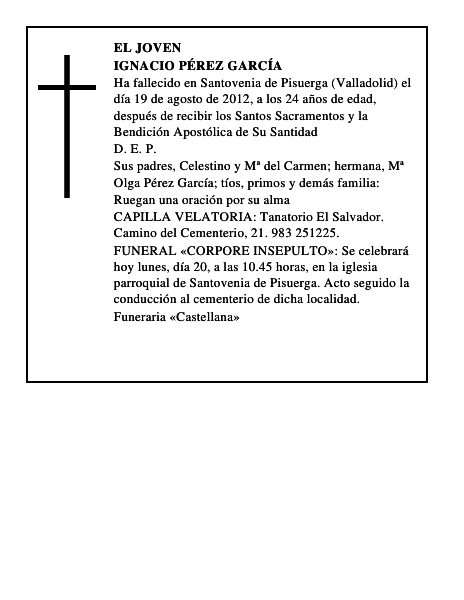 Ignacio Pérez García