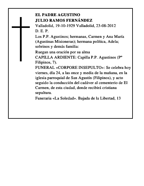 Julio Ramos Fernández