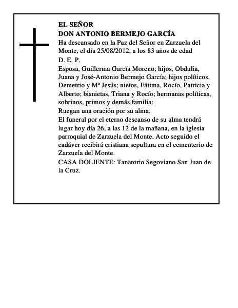 Don Antonio Bermejo García