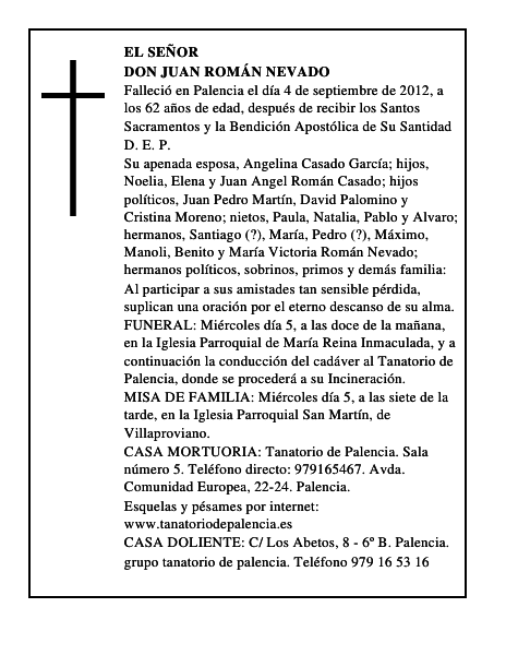 Don Juan Román Nevado