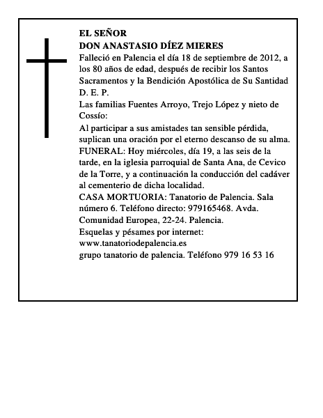 Don Anastasio Díez Mieres