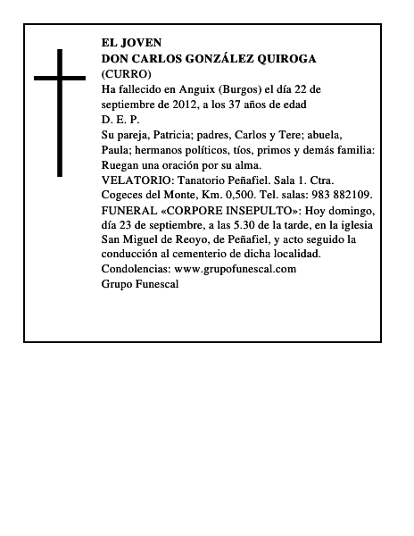 Don Carlos González Quiroga