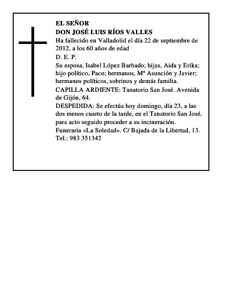 Don José Luis Ríos Valles