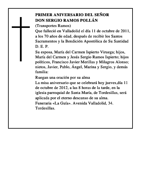 Don Sergio Ramos Pollán