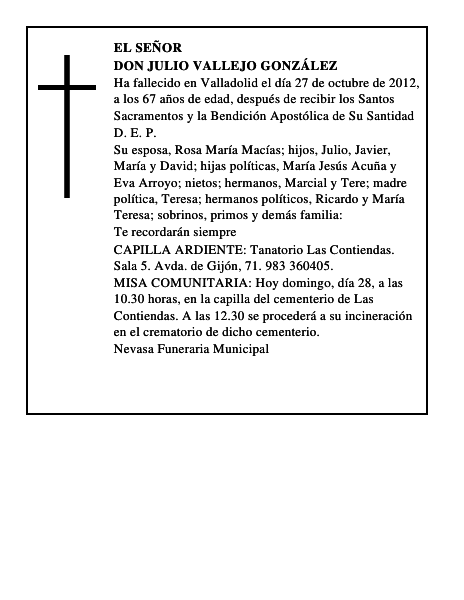 Don Julio Vallejo González