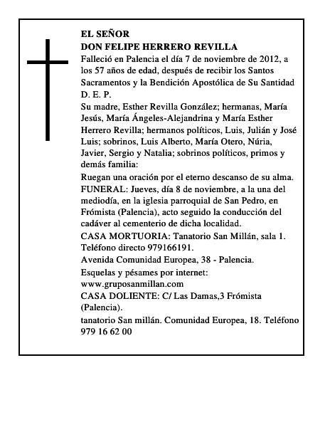 Don Felipe Herrero Revilla