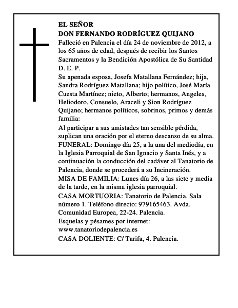 Don Fernando Rodríguez Quijano