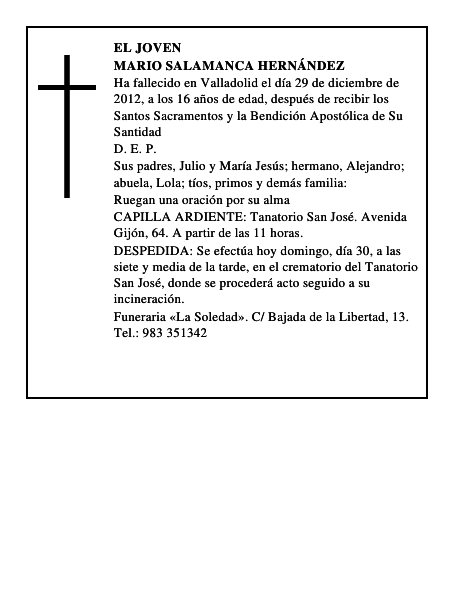 Mario Salamanca Hernández