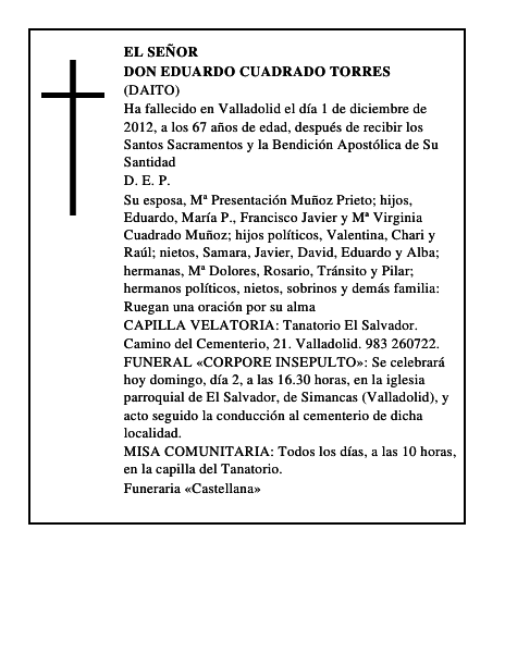 Don Eduardo Cuadrado Torres