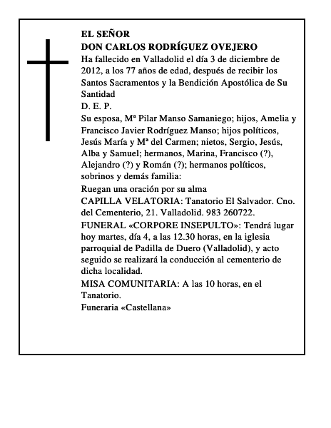 Don Carlos Rodríguez Ovejero