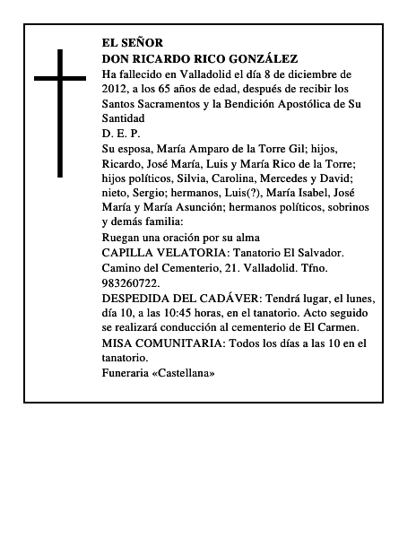 Don Ricardo Rico González