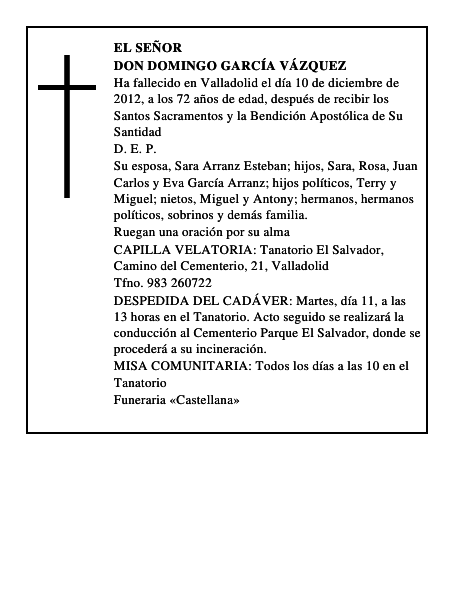 Don Domingo García Vázquez