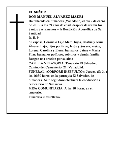 Don Manuel Álvarez Mauri