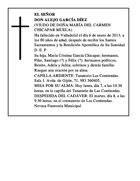 Don Alejo García Díez