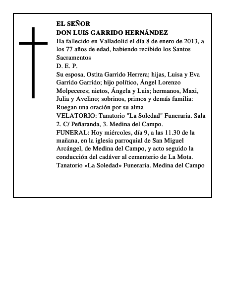 Don Luis Garrido Hernández