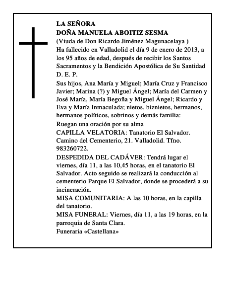 Doña Manuela Aboitiz Sesma