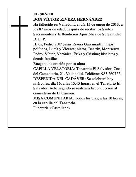 Don Víctor Rivera Hernández